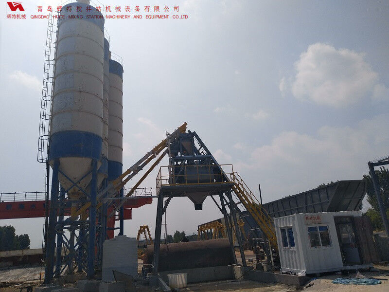 混凝土攪拌站HZS75計算速度快、響應時間短-輝特攪拌站 混凝土攪拌站HZS75計算速度快、響應時間短-輝特攪拌站