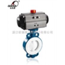 D671F46 氣動襯氟蝶閥