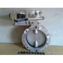 供應攪拌站氣動蝶閥