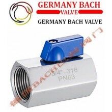 進口迷你內螺紋球閥|德國巴赫總代理-上海秉奇