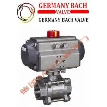 進口氣動三片式絲扣球閥|德國巴赫總代理-上海秉奇