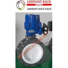 進口電動法蘭襯氟蝶閥|德國巴赫總代理-上海秉奇