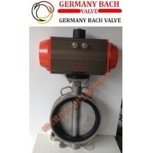 進口氣動不銹鋼對夾式蝶閥|德國巴赫總代理-上海秉奇