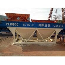 2倉配料機，PLD800混凝土配料機，電腦操控，精準配料